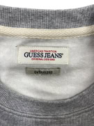 GUESS JEANS Sweatshirt Oversized Vintage Logo Grey / White Men's XL