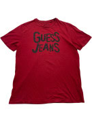 GUESS JEANS GRAPHIC TEE RED ΑΝΤΡΙΚΟ PRE OWNED M