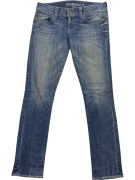 Guess Jeans Γυναικείο Τζιν Παντελόνι Μπλε Slim Fit