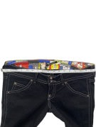 GUESS JEANS JEANS BOOTCUT Y2K NERO DONNA PRE OWNED M