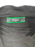 GUESS LONG SLEEVE BODYSUIT CASUAL LOGO BLACK WOMEN S