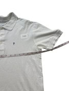 GUESS ΜΠΛΟΥΖΑ POLO MINIMAL ΑΝΟΙΧΤΟ ΓΚΡΙ ΑΝΤΡΙΚΟ PRE OWNED S