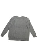 GUESS CHUNKY KNIT SWEATER ORIGINAL DESIGN LIGHT GREY MEN'S L