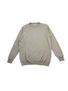 Guess Πλεκτή Μπλούζα Vintage Fine Knit Μπεζ Ανδρική L