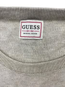 Guess Πλεκτή Μπλούζα Vintage Fine Knit Μπεζ Ανδρική L
