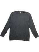 GUESS ΠΛΕΚΤΗ ΜΠΛΟΥΖΑ WAFFLE KNIT VINTAGE STYLE ΓΚΡΙ ΑΝΔΡΙΚΗ L