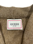 GUESS Cardigan lavorato a maglia marrone da uomo XXL
