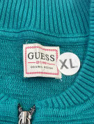 GUESS ΠΛΕΚΤΗ ΖΑΚΕΤΑ MINIMAL ΠΕΤΡΟΛ ΑΝΤΡΙΚΟ PRE OWNED XL