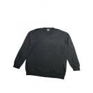 Guess Maglia casual tinta unita grigio scuro da uomo 3XL