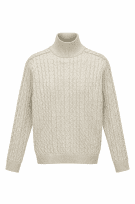 GUESS MAGLIONE IN MAGLIA MINIMAL CREMA DONNA PRE OWNED L