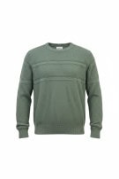 GUESS KNIT SWEATER MINIMAL OLIVE MENS PRE OWNED M