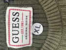 GUESS MAGLIONE MAGLIA MINIMAL VERDE UOMO PRE OWNED XL
