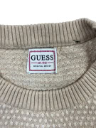 Guess Πλεκτό Πουλόβερ Textured Μπεζ Ανδρικό L