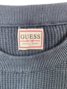 GUESS Πλεκτό Πουλόβερ Waffle Knit Μπλε Ανδρικό L