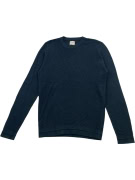 GUESS Πλεκτό Πουλόβερ Waffle Knit Μπλε Ανδρικό L