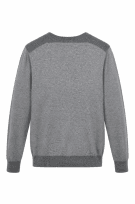 Y2K GUESS SWEATER GRAPHIC MINT GREY MEN PRE OWNED XL