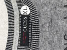 Y2K GUESS SWEATER GRAPHIC MINT GREY MEN PRE OWNED XL