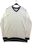 GUESS VINTAGE JUMPER OFF WHITE MALE PRE OWNED L