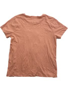GUESS T-Shirt Logo Sequins Σομόν Γυναικείο S