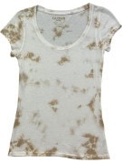 GUESS T SHIRT TIE DYE OFF WHITE ΓΥΝΑΙΚΕΙΟ PRE OWNED S