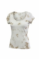 GUESS T SHIRT TIE DYE OFF WHITE ΓΥΝΑΙΚΕΙΟ PRE OWNED S