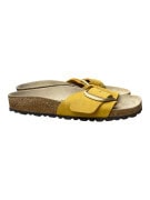 Women’s Birkenstock Madrid Yellow Leather Sandals Size 35