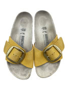 Women’s Birkenstock Madrid Yellow Leather Sandals Size 35
