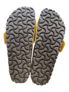 Women’s Birkenstock Madrid Yellow Leather Sandals Size 35
