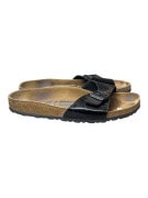 Γυναικείες Παντόφλες Birkenstock Μαύρες Λουστρίνι Νο41
