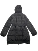 Women’s Puffer Jacket with Belt Black M
