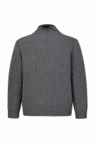 GUTTERIDGE CARDIGAN ΜΙΝΙΜΑΛ ΓΚΡΙ ΑΝΤΡΙΚΟ PRE OWNED XL