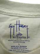 Guy Harvey T-Shirt Vintage Pocket Logo White Men’s L