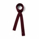 GUY LAROCHE SCARF MINIMAL BURGUNDY UNISEX PRE OWNED