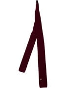 GUY LAROCHE SCARF MINIMAL BURGUNDY UNISEX PRE OWNED