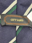 GUY SAND TIE CLASSIC NAVY MENS PRE OWNED