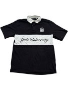 H M POLO COLLEGIATE NERO OFF WHITE UOMO PRE OWNED M