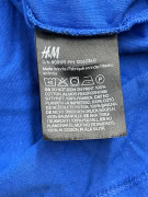 H&M T-SHIRT BROOKLYN 19 NEW YORK OVERSIZE BLU UNISEX L