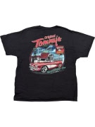 HANES BEEFY T T SHIRT GRAPHIC NERO SBIADITO UNISEX PRE OWNED XL