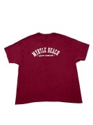 Hanes ComfortSoft Myrtle Beach South Carolina T-Shirt Rosso Unisex