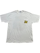 Hanes Heavyweight T-Shirt Smokin’ Joe’s Racing Pocket White Unisex XL