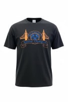 HANES ΜΠΛΟΥΖΑ GRAPHIC VINTAGE ΞΕΘΩΡΙΑΣΜΕΝΟ ΜΑΥΡΟ ΑΝΤΡΙΚΟ PRE OWNED L