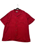 HANG TEN CAMICIA RETRO ROSSO UOMO PRE OWNED L