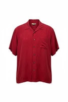 HANG TEN CAMICIA RETRO ROSSO UOMO PRE OWNED L