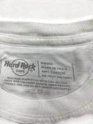 HARD ROCK CAFE BARCELLONA T-SHIRT LOGO VINTAGE BIANCA DA DONNA SMALL