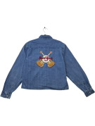 HARD ROCK CAFE DENIM ΠΟΥΚΑΜΙΣΟ VINTAGE ΜΠΛΕ ΓΥΝΑΙΚΕΙΟ PRE OWNED M