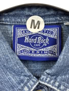 HARD ROCK CAFE DENIM ΠΟΥΚΑΜΙΣΟ VINTAGE ΜΠΛΕ ΓΥΝΑΙΚΕΙΟ PRE OWNED M