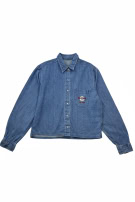 HARD ROCK CAFE DENIM ΠΟΥΚΑΜΙΣΟ VINTAGE ΜΠΛΕ ΓΥΝΑΙΚΕΙΟ PRE OWNED M