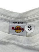 HARD ROCK CAFE T SHIRT GRAPHIC OFF WHITE UNISEX PRE OWNED S