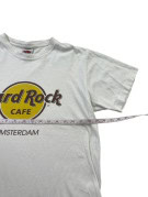 HARD ROCK CAFE T SHIRT GRAPHIC OFF WHITE UNISEX PRE OWNED S