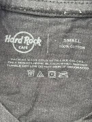 HARD ROCK CAFE T SHIRT GRAFICA NERA UOMO PRE OWNED L